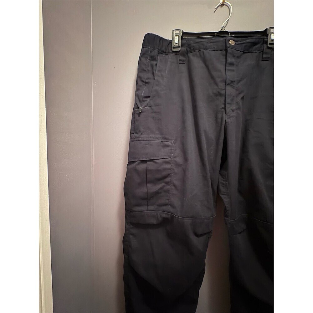 VF Imagewear Cargo Pants Mens 40x32 Navy Workwear Utility Tactical Pockets - Picture 3 of 8